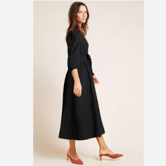 Anthropologie The Odells Hyacinth Midi Dress - Picture 2 of 7